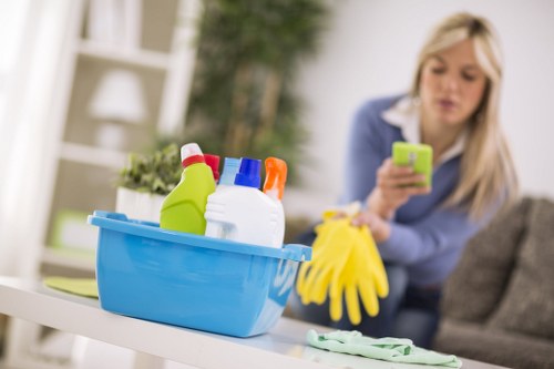 Advanced cleaning equipment used by Harrys Cleaners